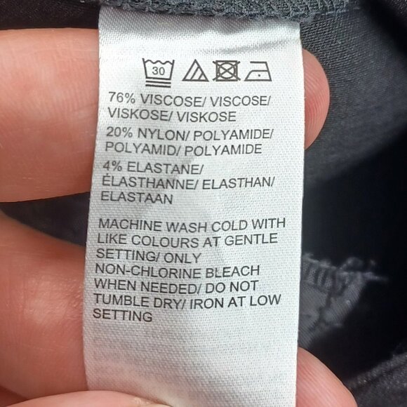 Lord & Taylor Women's Pants Multi Floral Sz 2 Slim Leg Ankle Pleat Stretch Rose - Picture 10 of 11